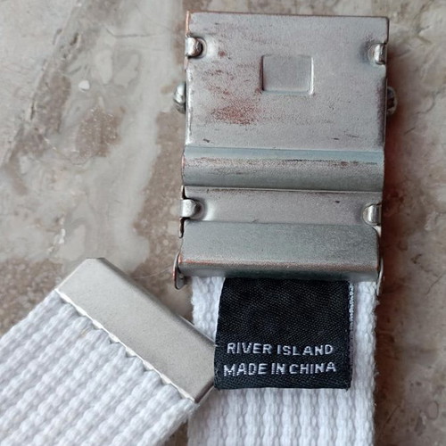 Belt 'White River Island - Length: 115cm (109 until the buckle)
