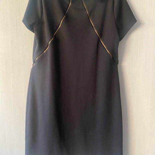 Marks & Spencer black dress used size 16
