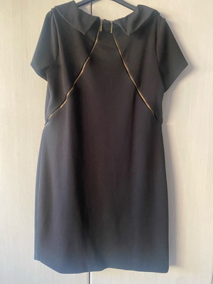 Marks & Spencer black dress used size 16