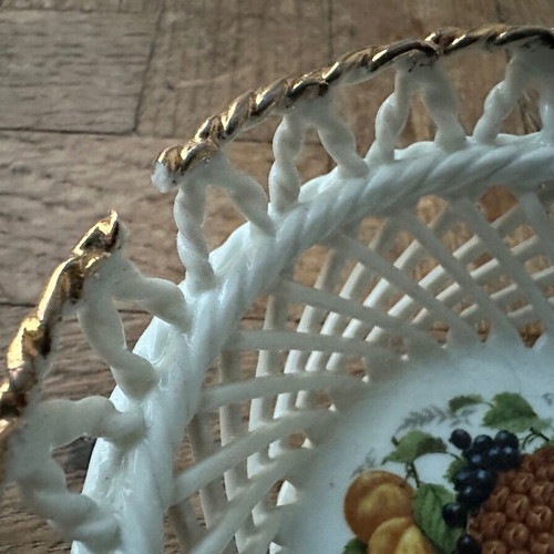 Small porcelain bowl used with minor chip