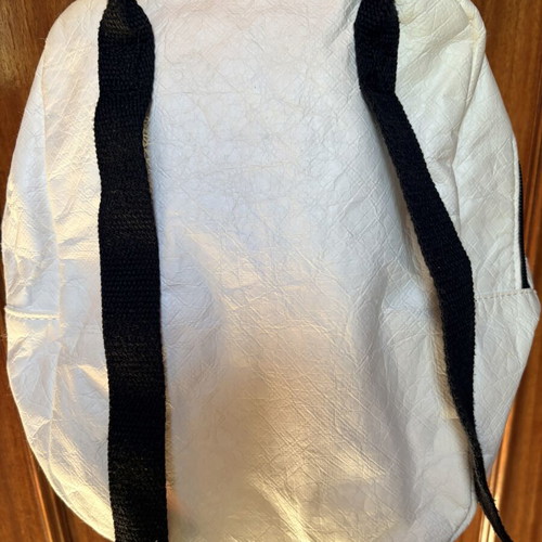 Snoopy kids backpack used, black and white