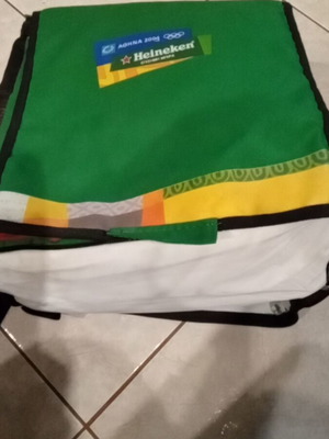 Heineken collectible fridge for 2004 Olympic Games like new