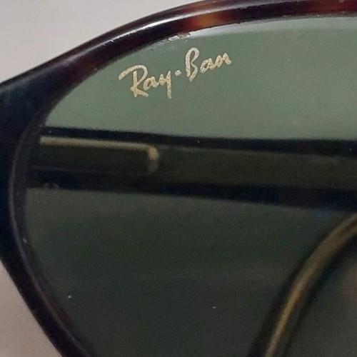 Vintage B&L Ray-Ban W2958 PNSA Hand Crafted Sunglasses, tortoise