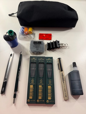 Architectural drawing tools set like new