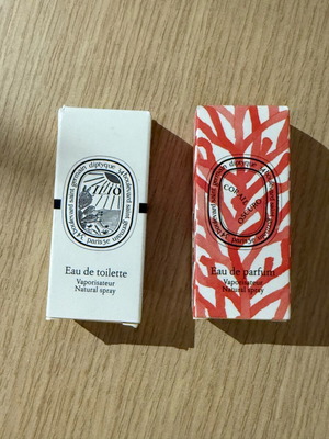 Diptique δείγματα καινούργια, Eau de Parfum tester