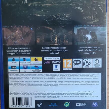 Natural Doctrine PS4 game Europe version