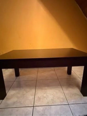 Minimal Wenge coffee table like new, wooden