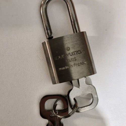 Louis Vuitton padlock brushed titanium