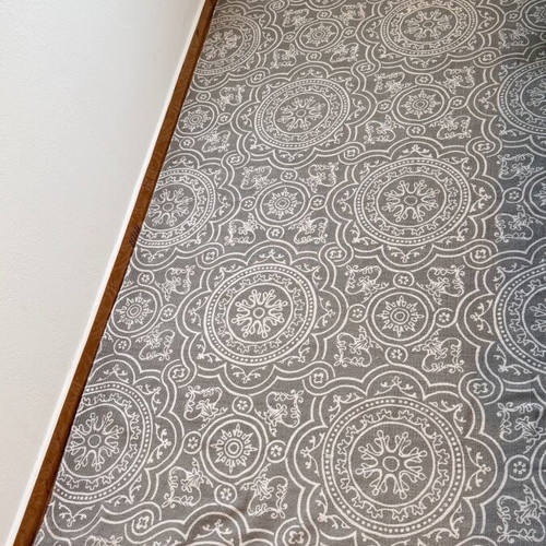 H&M Home Set of Two 100% Cotton Rugs 140x200 Gray White Used
