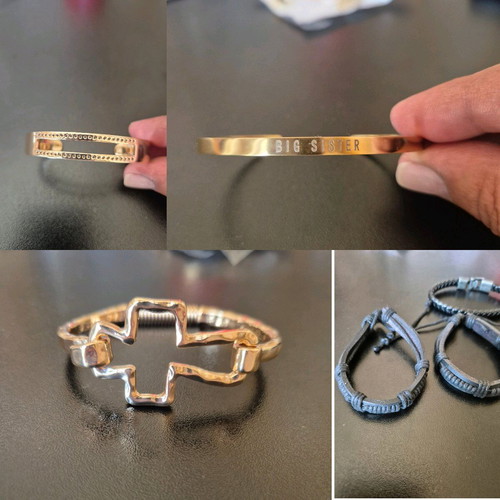 Bracelets for martyrika new, set of 7 pieces