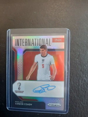 Panini Prizm Fifa World Cup Qatar 2022 Conor Coady card used