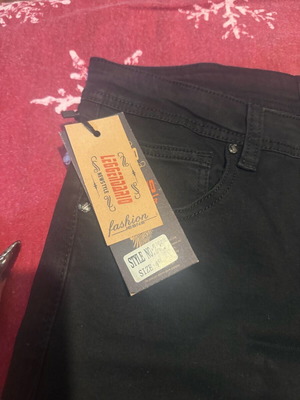 Jeans pants new, black