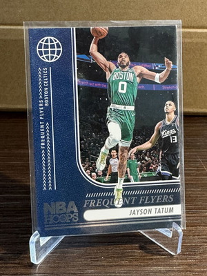 Jayson Tatum Card 2024-25 Panini NBA Hoops Frequent Flyers #2 Boston Celtics new