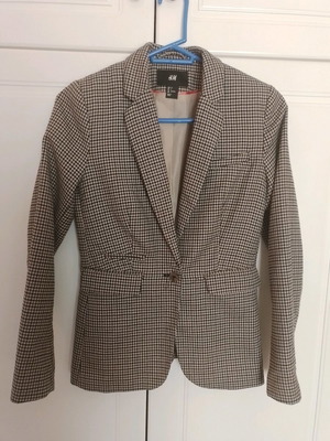 H&M blazer used, small, slim fit