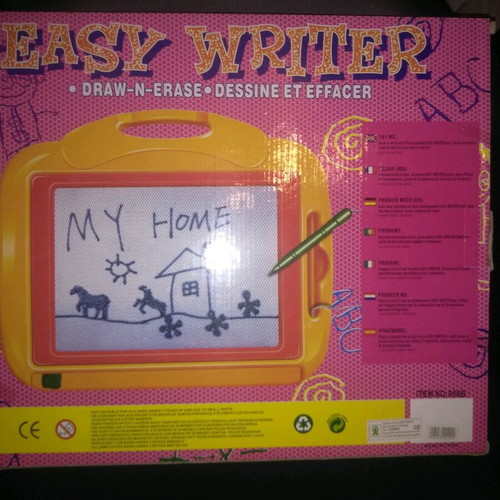 Easy Writer drawing board new, erase and write
