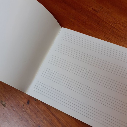 Music notebook new