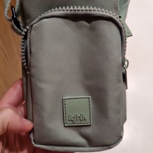 Lefrik crossbody bag like new, waterproof Oxford RPET material