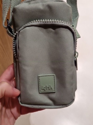 Lefrik crossbody bag like new, waterproof Oxford RPET material