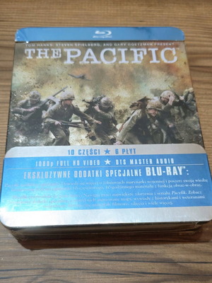 The Pacific Blu-ray metal case with Greek subtitles new