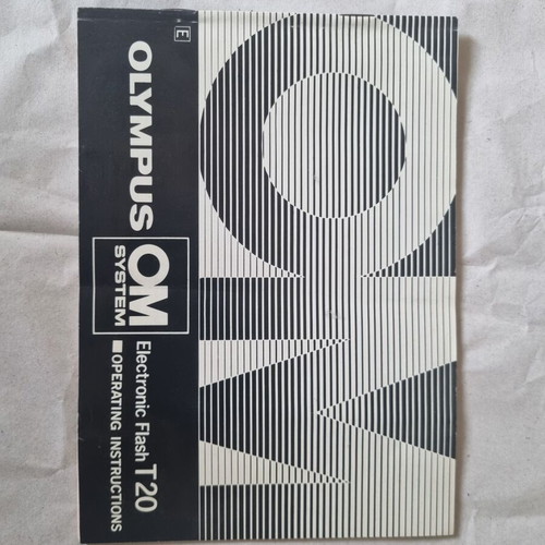 Olympus OM System Electronic Flash T20 operating instructions used