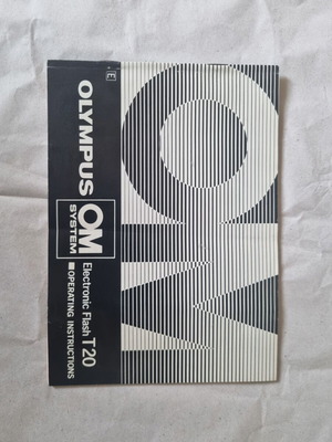 Olympus OM System Electronic Flash T20 operating instructions used