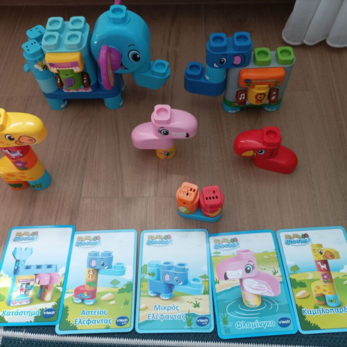 Vtech BlaBla Blocks educational blocks like new with sounds