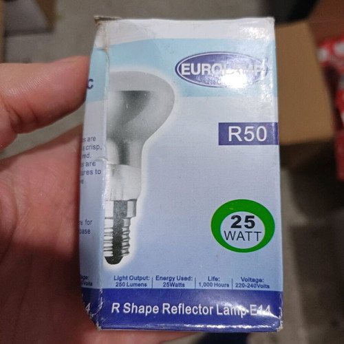 Eurolamp R50 E14 25w Incandescent Bulb new