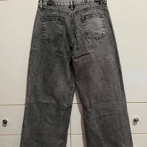 Grey denim pants like new, size XXS