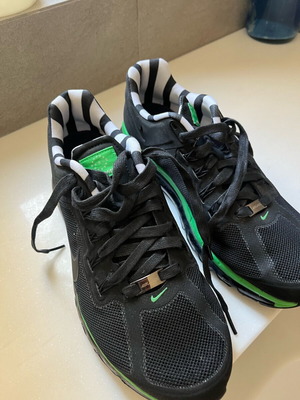 Nike Air Max QS Paris καινούργια, μαύρα και πράσινα αθλητικά παπούτσια μέγεθος 45