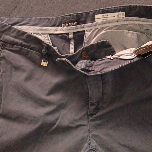 Italian men's pants blue size 32 like new