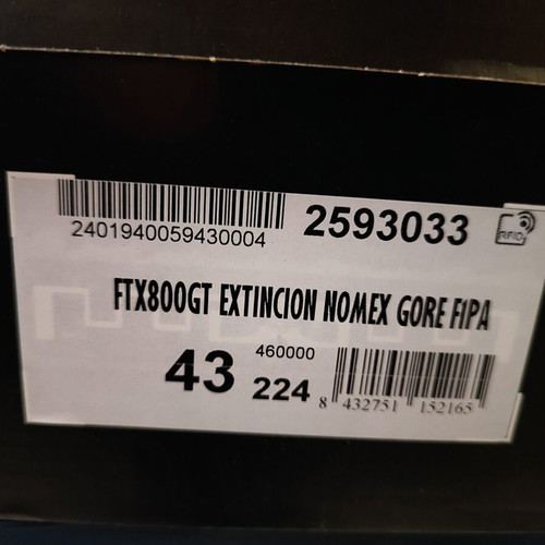 FAL FTX800GT Extincion Nomex Gore boots new, hunting and firefighting