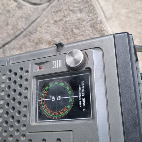Old cassette TV used