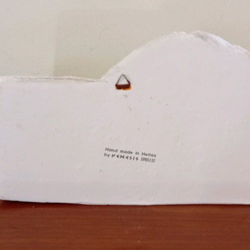Handmade plaster decorative wall and table ornament