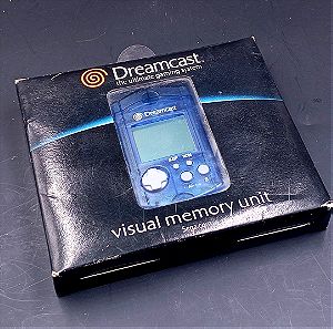 Sega Dreamcast VMU Memory Unit Translucent Blue