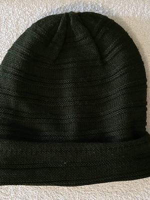Men's hat new, olive green, one size