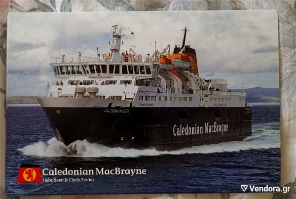 2 kart postal  Caledonian MacBrayne & VIKING LINE