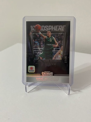 Panini Contenders season 2025/2026 Saras Jasikevicius atmosphere insert numbered /25 like new
