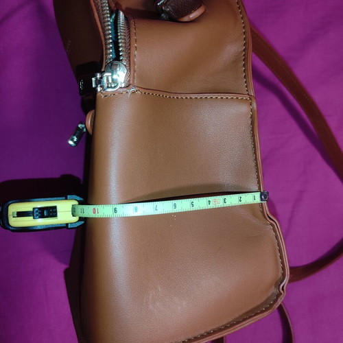 Diana & Co Firenze backpack shoulder bag like new, brown and gold