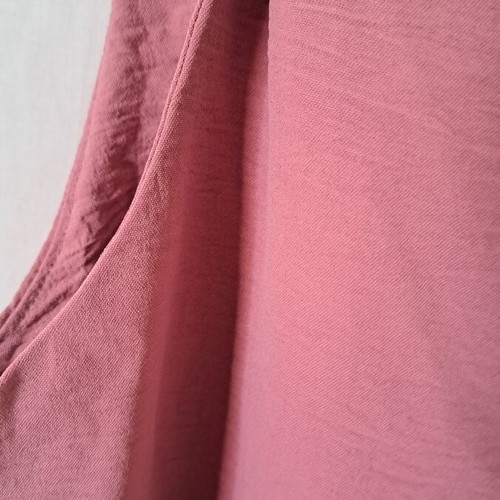 Puce sleeveless top, dusty pink