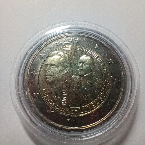 Luxembourg 2 euro 2017 Duke William coin uncirculated in capsule