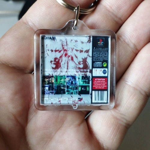 Metal Gear Solid PS1 acrylic keychain