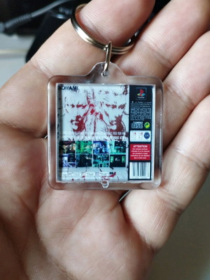 Metal Gear Solid PS1 acrylic keychain