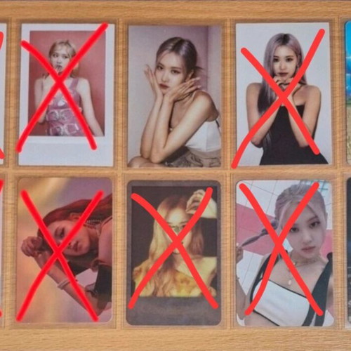 Blackpink Rosé Photocards new