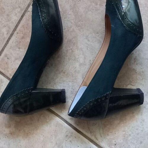 Tsitsivas leather cypress pumps used, size 38