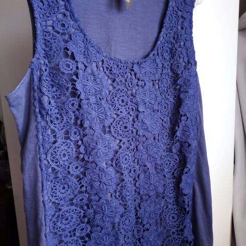 Penningtons sleeveless blouse used, size L, blue