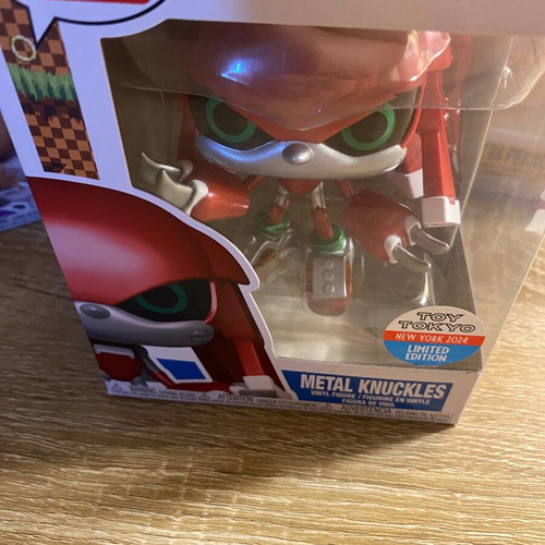 Funko Pop Metal Knuckles Sonic The Hedgehog Limited Edition 2024