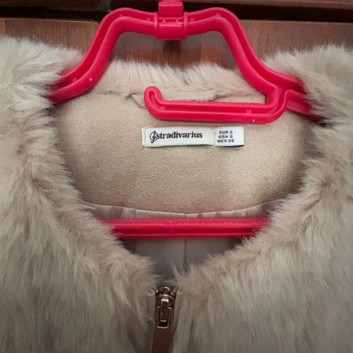 Stradivarius beige coat new size S