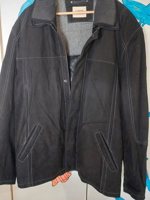 Castor jacket men's size 62/64 like new, black
