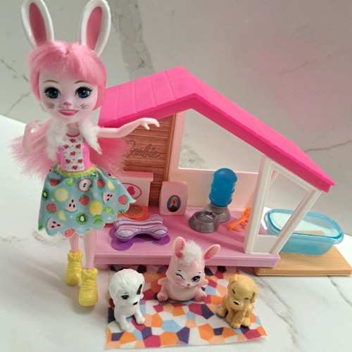 Animal set and house like new