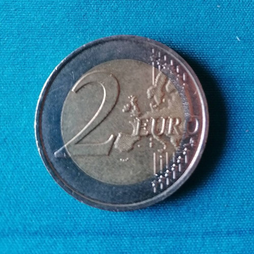 France 2 Euro 2010 Commemorative Coin 70th Anniversary De Gaulle used